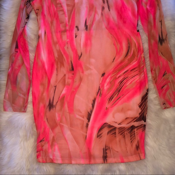 Fashion Nova Dresses & Skirts - Printed Body Con Dress